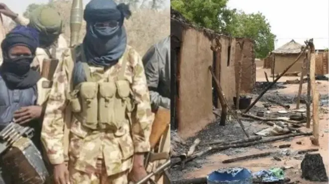 Awọn agbebọn ati ile ti wọn jo