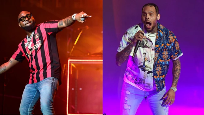 Dis go be first collabo between Davido and Chris Brown