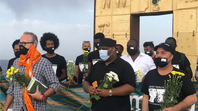 ኣብ ዝኽሪ ላምፓዱሳ ዝገሹ ኤርትራውያን