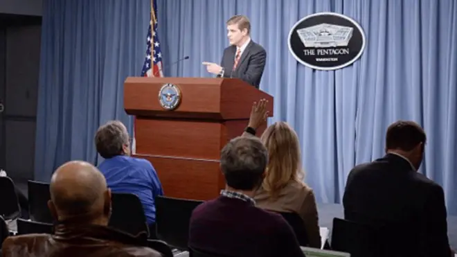 Pentagon sözcüsü Peter Cook