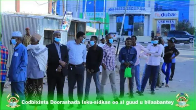 dad saf ugu jira codbixinti ka dhacday Somaliland
