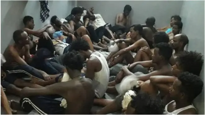 ኣብ መዳጎኒ ስደተኛታት ዘሎው