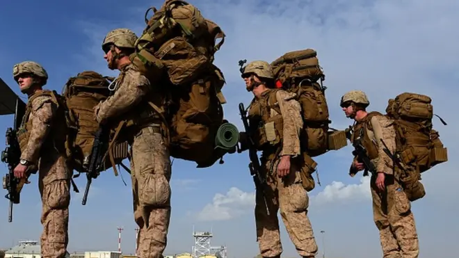 امریکايي ځواکونه افغانستان کې