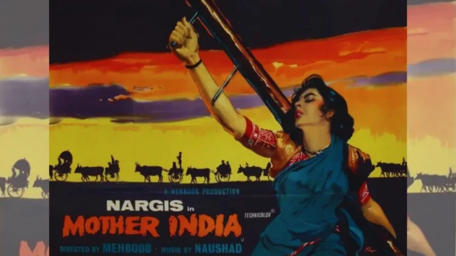 मदर इंडिया चित्रपटाचं पोस्टर