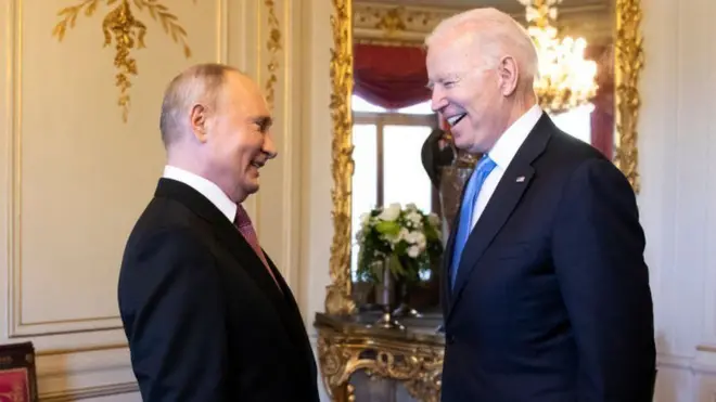 Vladimir Putin na Joe Biden baheruka kubonana mu 2021 i Geneva 