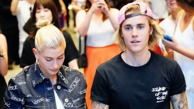 جاستين بيبر وهايلي بالدوين