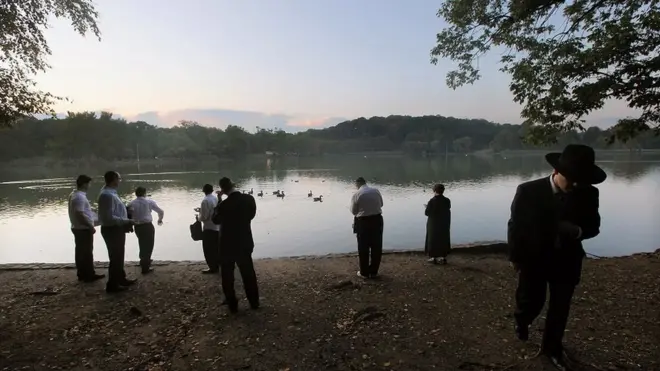 Prospeck Park dans le quartier de Brooklyn à New York où l'avocat s'est immolé par le feu.