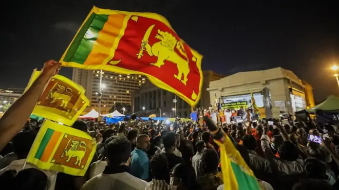 sri lanka protest