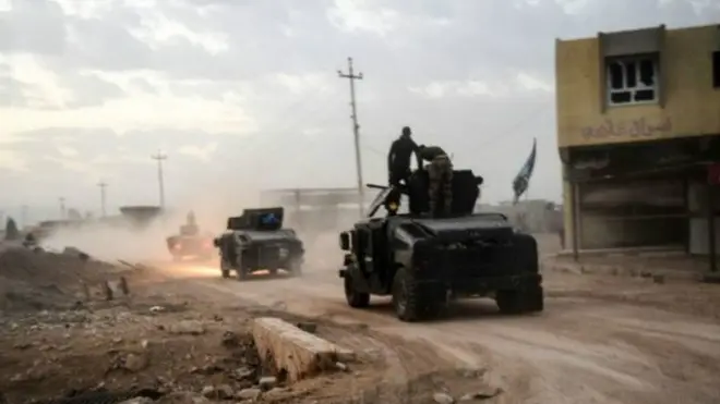 Ciidamada Ciraaq waxa ay "qabsadeen" qaar ka mid ah xaafadaha Moosil