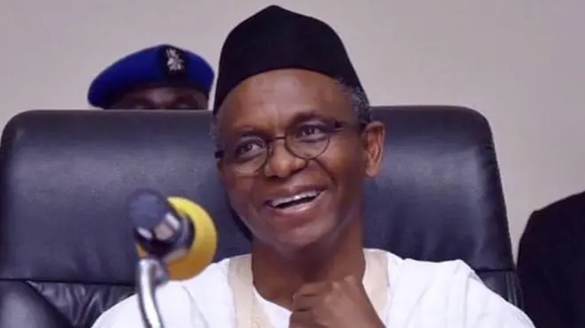 Di Governor of Kaduna State Nasir Elrufai dey happy for school wey don open