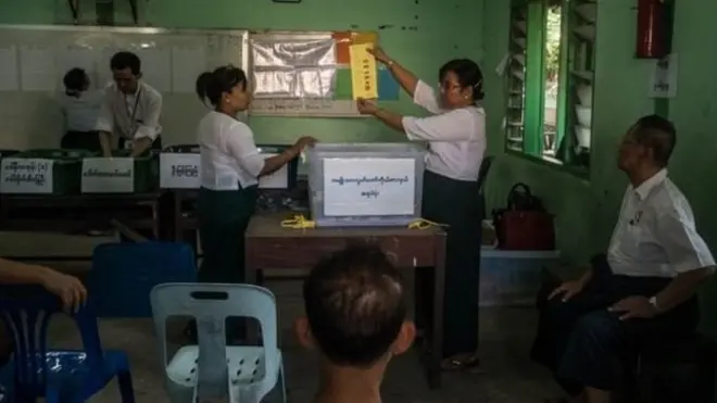 ရခိုင်မှာရွေးကောက်ပွဲ လုပ်ဖို့ လုံခြုံရေးအခက်အခဲ အချို့ရှိနေ