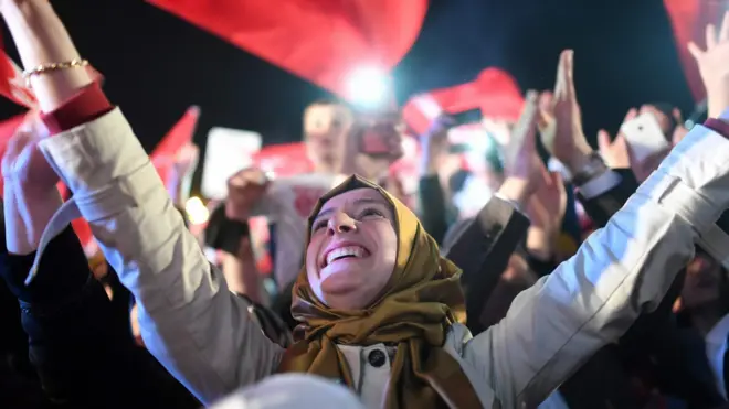 'Evet' destekçileri