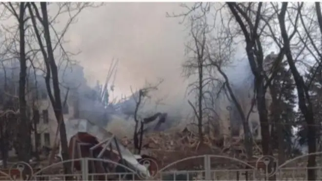 Gbọngan nla ti Russia yin ado iku mọ nibi ti ẹgbẹfa eeyan ti ku