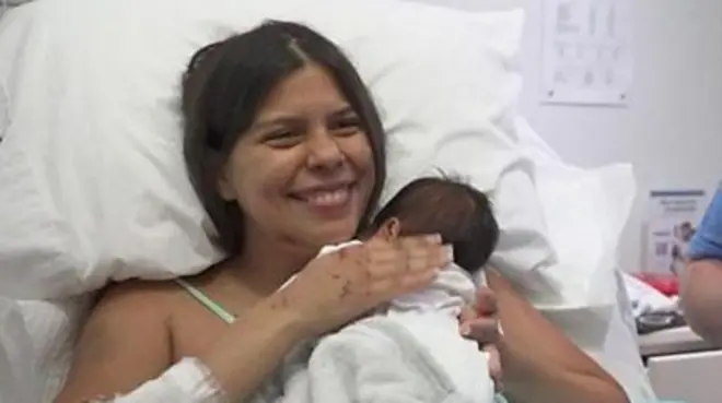 Madre y bebé