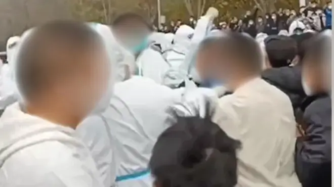 کارگران و پلیس