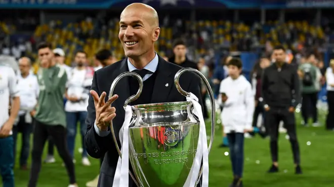 Real Madrid boss Zinedine Zidane