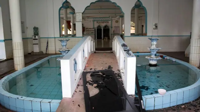 پرتشدد واقعات میں مسلمانوں کی املاک اور مساجد کو نقصان پہنچا ہے