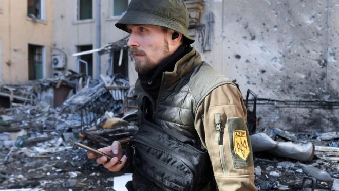 Soldado do Batalhão Azov