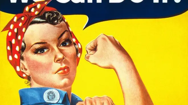 Cartel de "We can do it".
