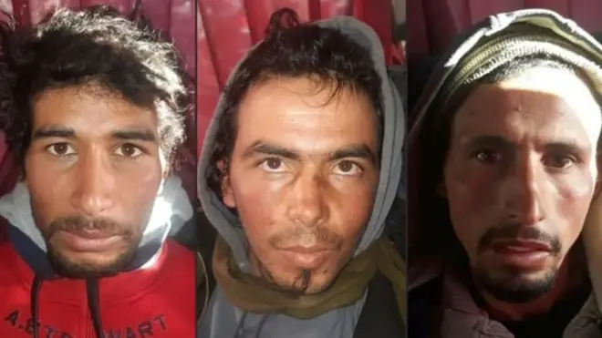 Les trois condamnés à mort pour la décapitation de deux touristes scandinaves