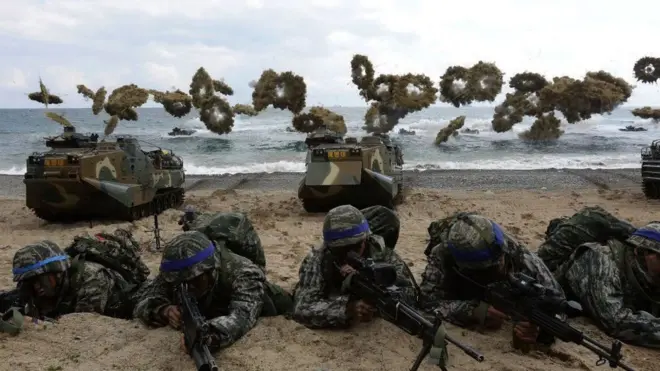 Dhoolatus ay sannadkan horraantiisii sameeyeen ciidammada Maraykanka iyo kuwa Kuuriyada Waqooyi