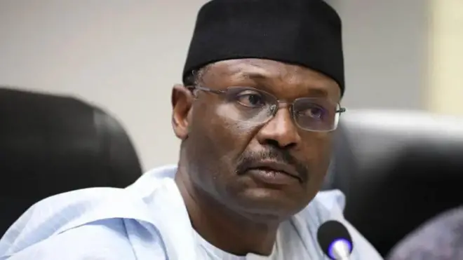 Inec chairman Mahmood Yakubu