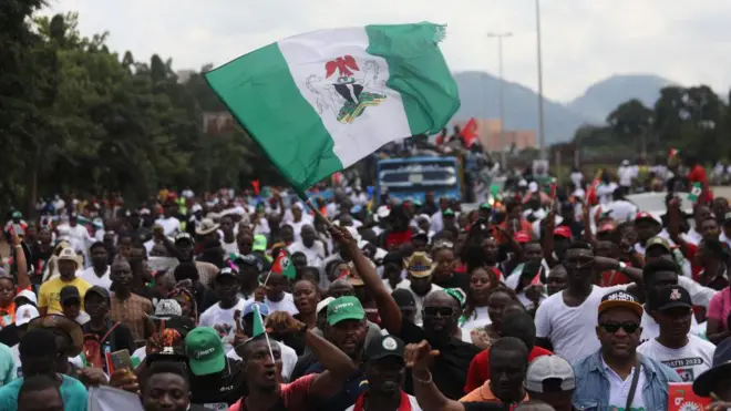 Nigeria political rally