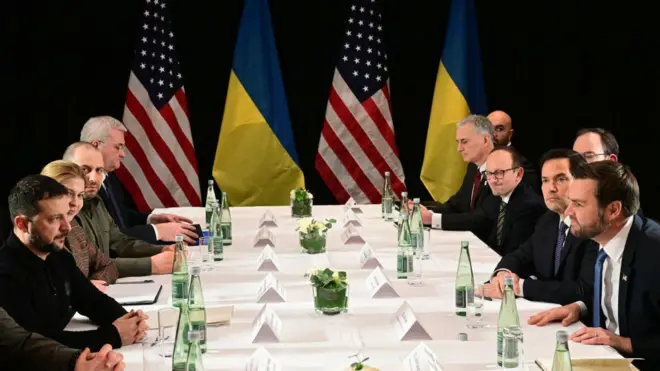 Зеленский и Вэнс