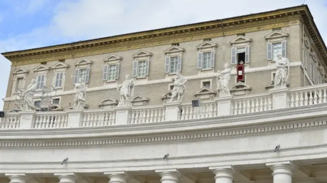 Les appartements du Vatican à la place Saint-Pierre à Rome (illustration)