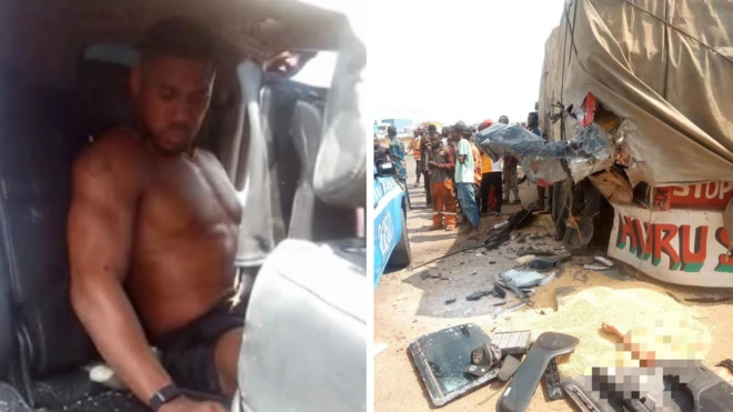 Anthony Joshua for di car crash