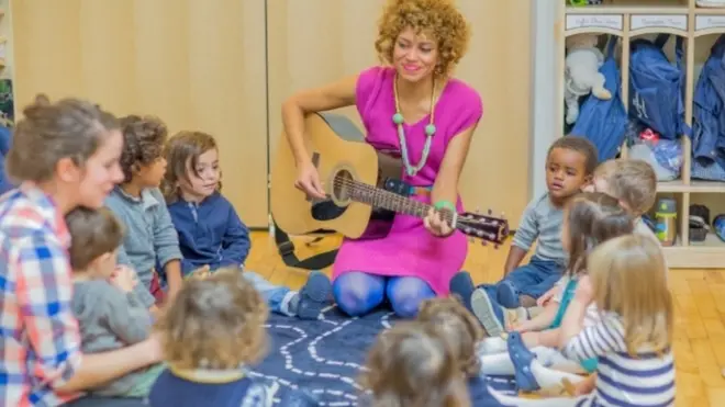 New York'taki Montessori anaokulu