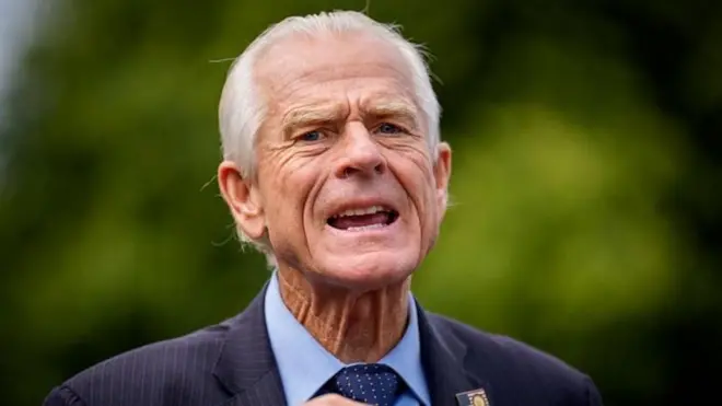 अमेरिकेचे अध्यक्ष डोनाल्ड ट्रम्प यांचे व्यापार सल्लागार पीटर नवारो