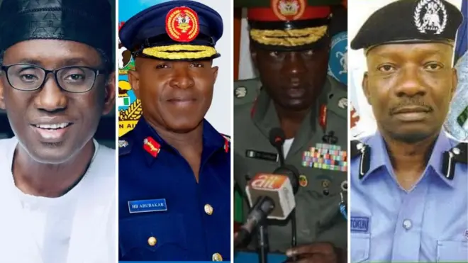 President Bola Tinubu appoint new Service Chiefs and odas