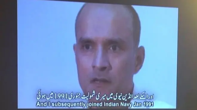 कुलभूषण जाधव का वीडियो