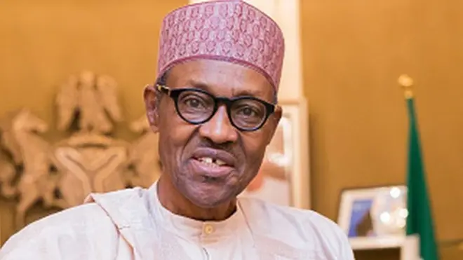 Buhari say di next target now na for Nigeria football officials to start to dey prepare for Russia 2018