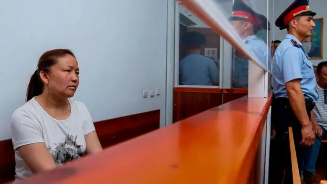 إحدى الشاهدات التي قالت إنها رأت حادثة اغتصاب.