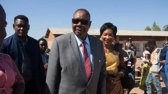 Le président Peter Mutharika fait l'objet de critiques sur son âge avancé et son état de santé