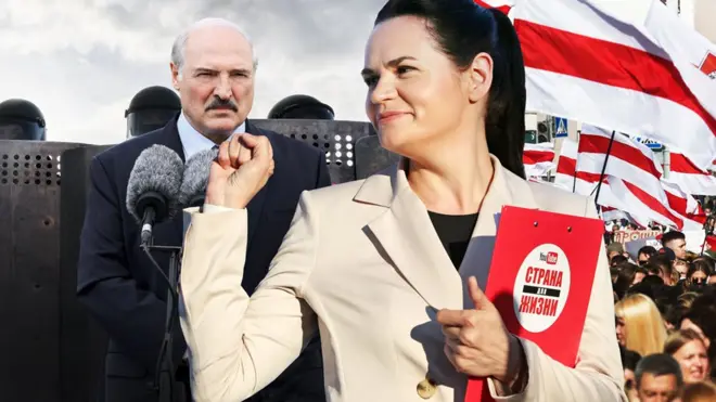 Лукашенко, Тихановская