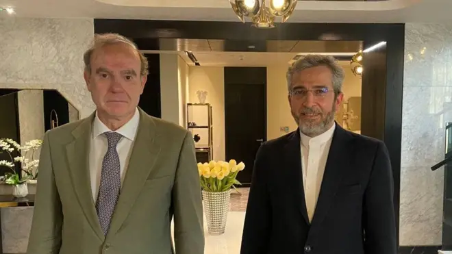 باقری کنی و انریکه مورا