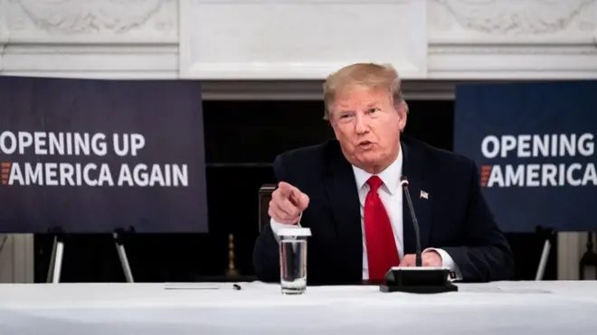 Trump amesema kuwa WHO ni "kibaraka wa China"