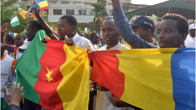 Di English Speaking Cameroonians dey protest discrimination.
