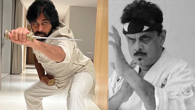 పవన్ కల్యాణ్, షిహాన్ హుస్సైనీ 