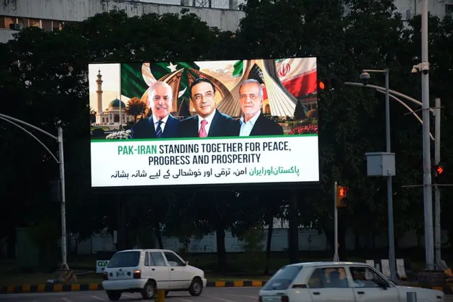 ایرانی صدر کا دورہ پاکستان 