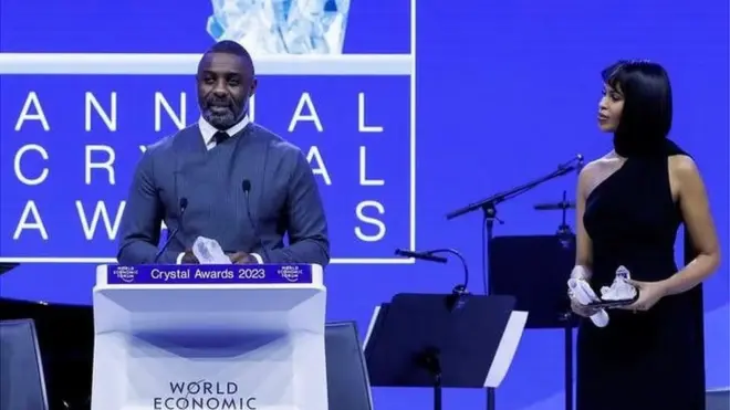 Edris Elba iyo xaaskiisa Sabrina Dhowre