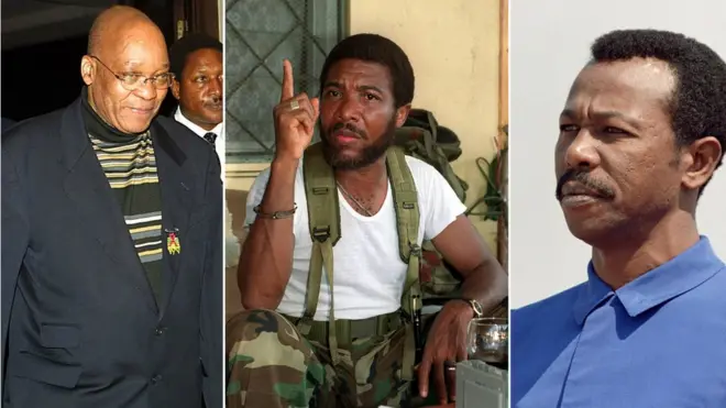 ጃኮብ ዙማ፣ ቻርለስ ቴይለርና መንግሥቱ ኃይለማርያም