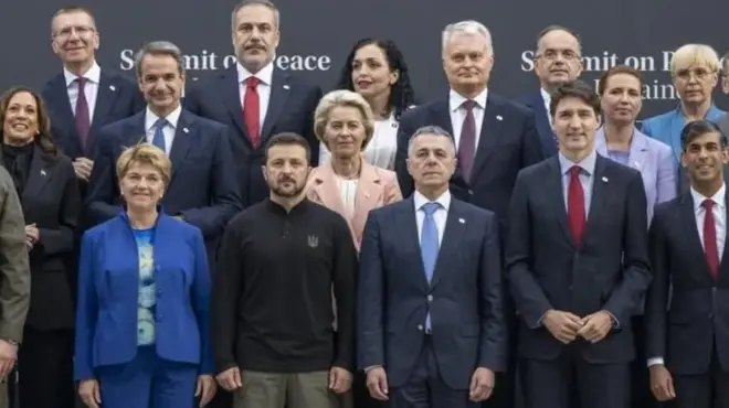 90多个国家有代表出席了在瑞士举行的峰会