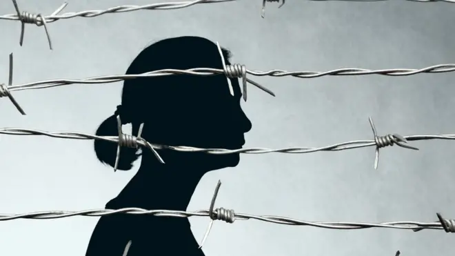 जेल में महिला