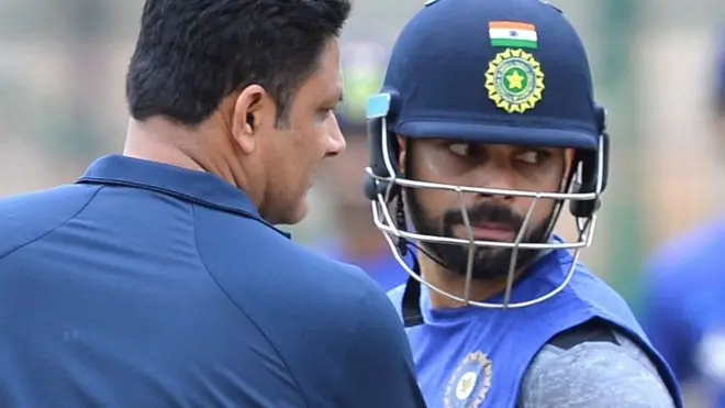 کمبلے نے کہا کہ کوہلی کو ان کے کوچنگ اسٹائل پر 'اعتراض' تھا