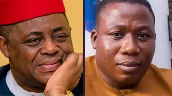Femi Fani-Kayode and Sunday Igboho