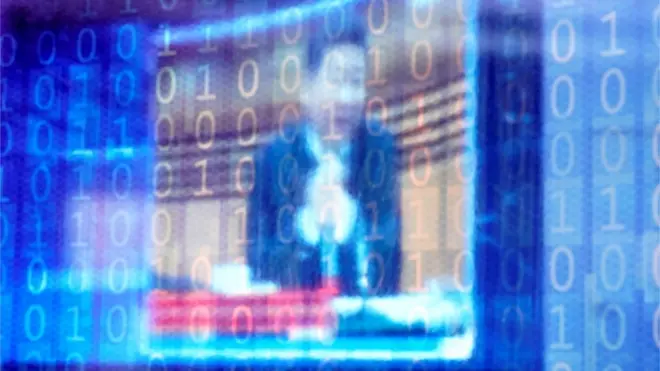 China"s President Xi Jinping is shown on a screen through digitally decorated glass during the World Internet Conference (WIC) in Wuzhen, Zhejiang province, China, November 23, 2020. REUTERS/Aly Song/File Photo